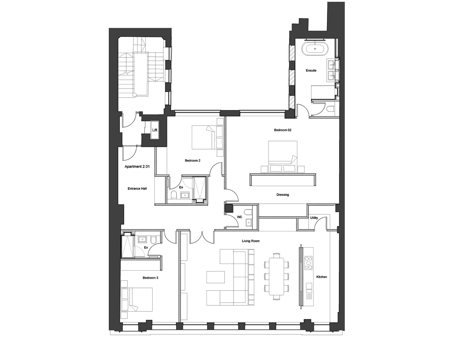 43-44_albermarle_street-typical_plan_cad