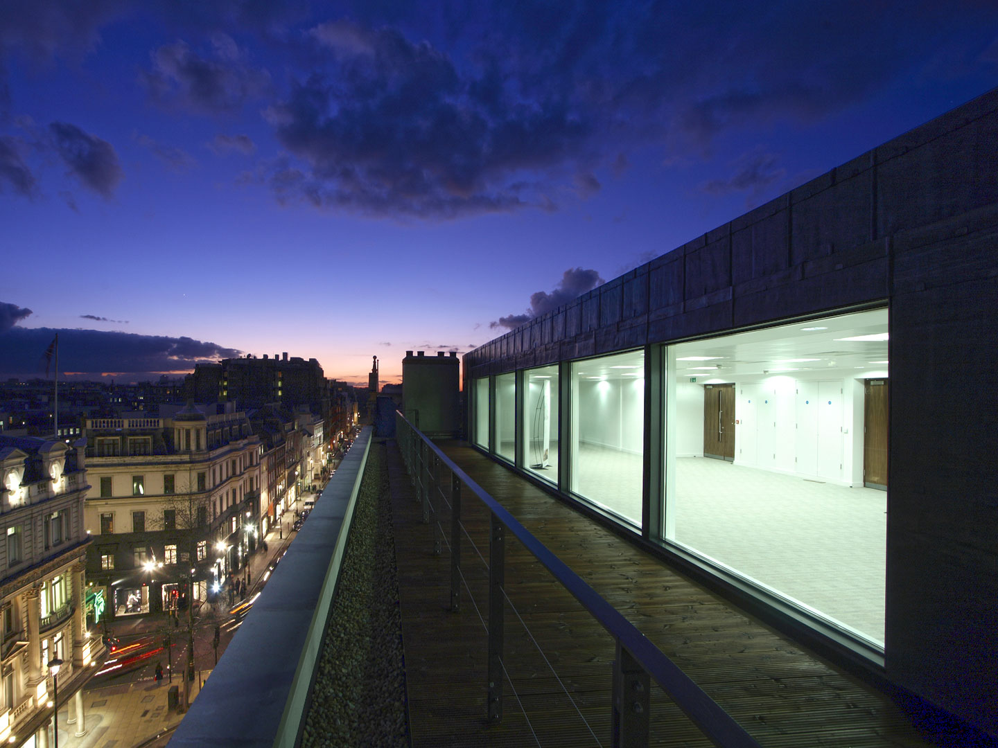 8-12 brook street - night view