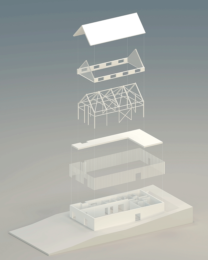 ightham_scout_hut-exploded-isometric